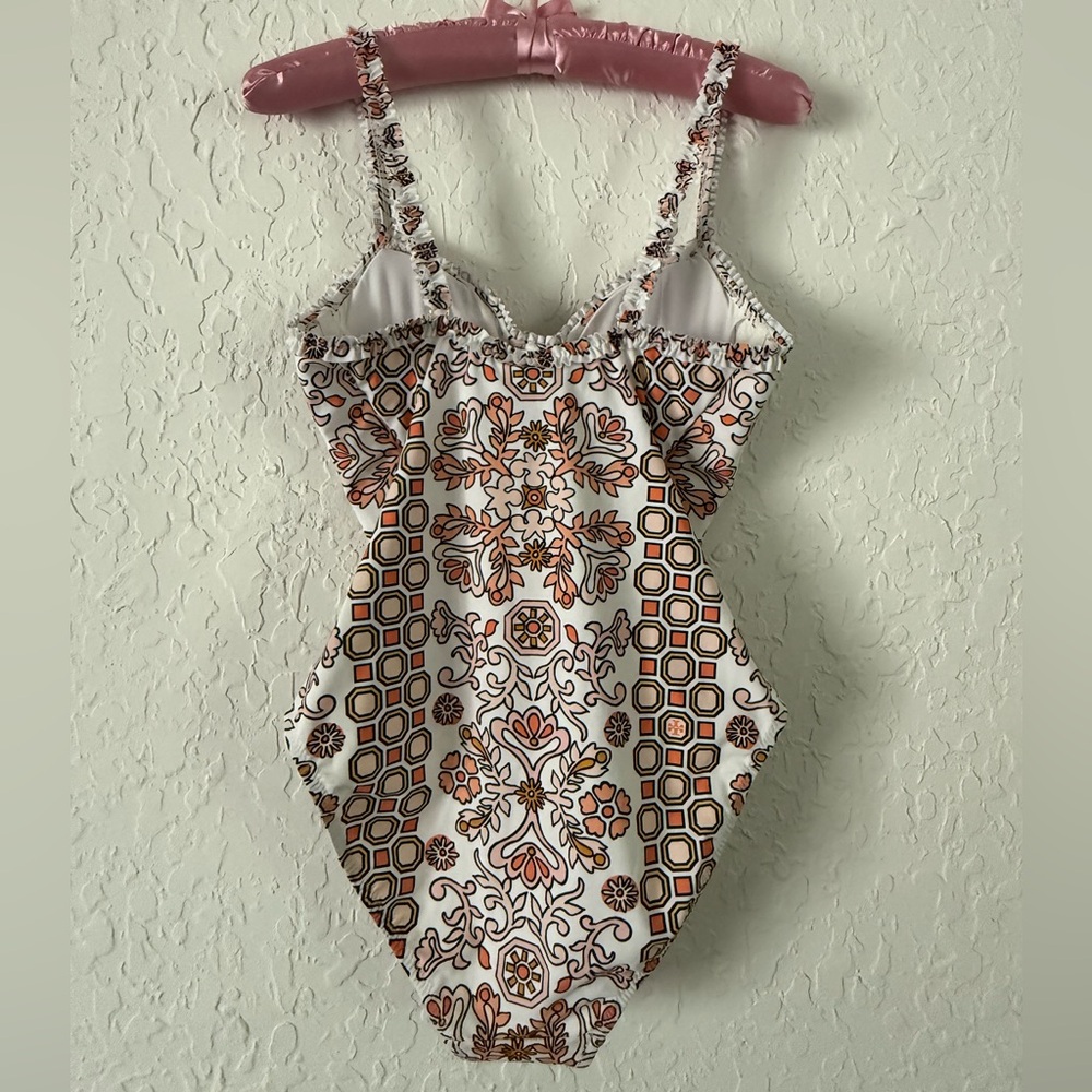 Tory Burch Hicks Garden One-piece Floral Swimsuit - Picture 4 of 8